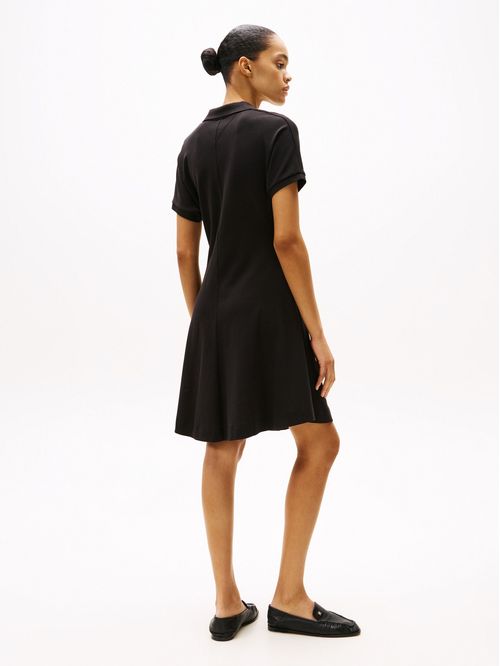 Vestido mini tipo polo