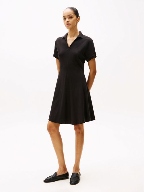 Vestido mini tipo polo