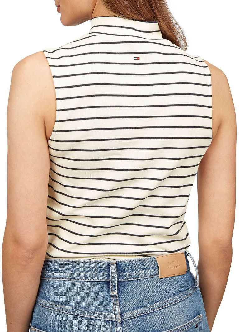 Camisa-de-cuello-alto-