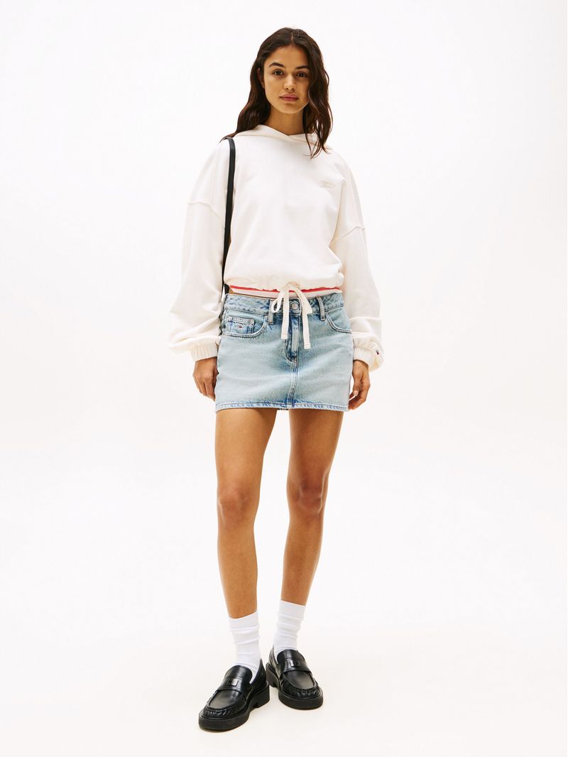 Sudadero-cropped-con-capucha-y-logo
