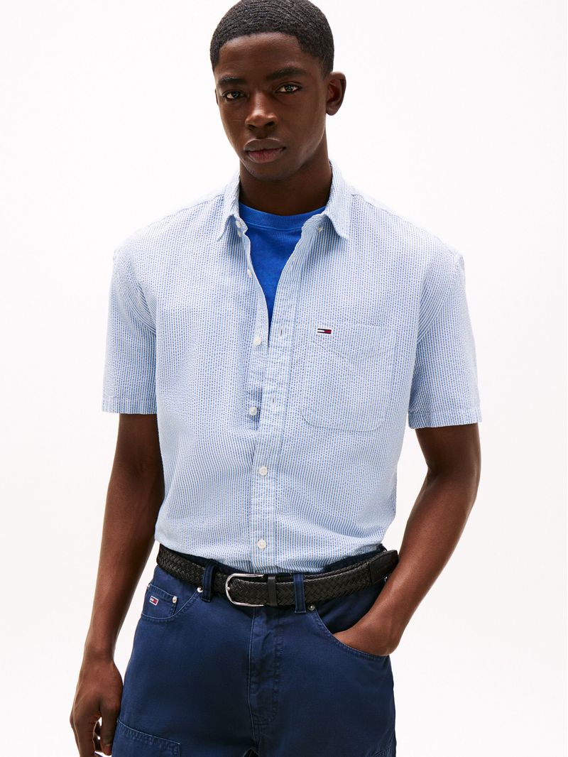 Camisa-de-rayas-con-manga-corta