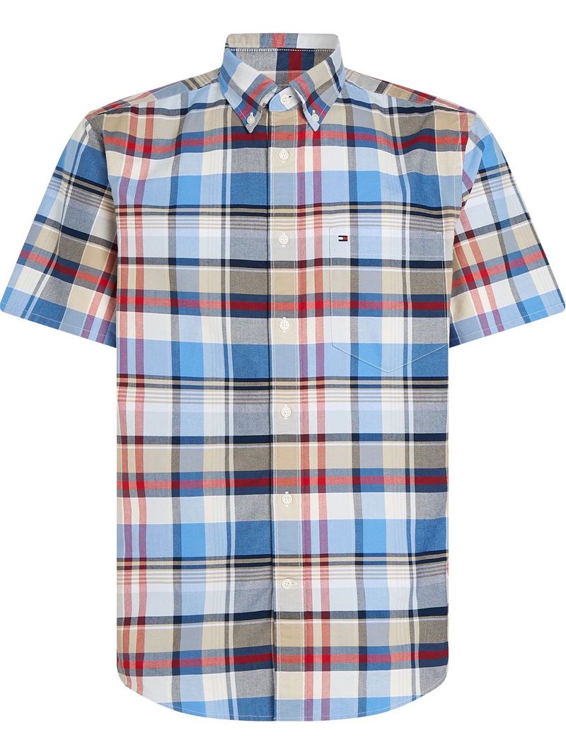 Camisa-de-cuadros-Madras-de-corte-regular