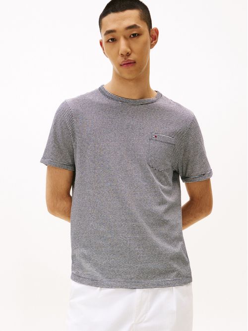 Playera con diseño de rayas