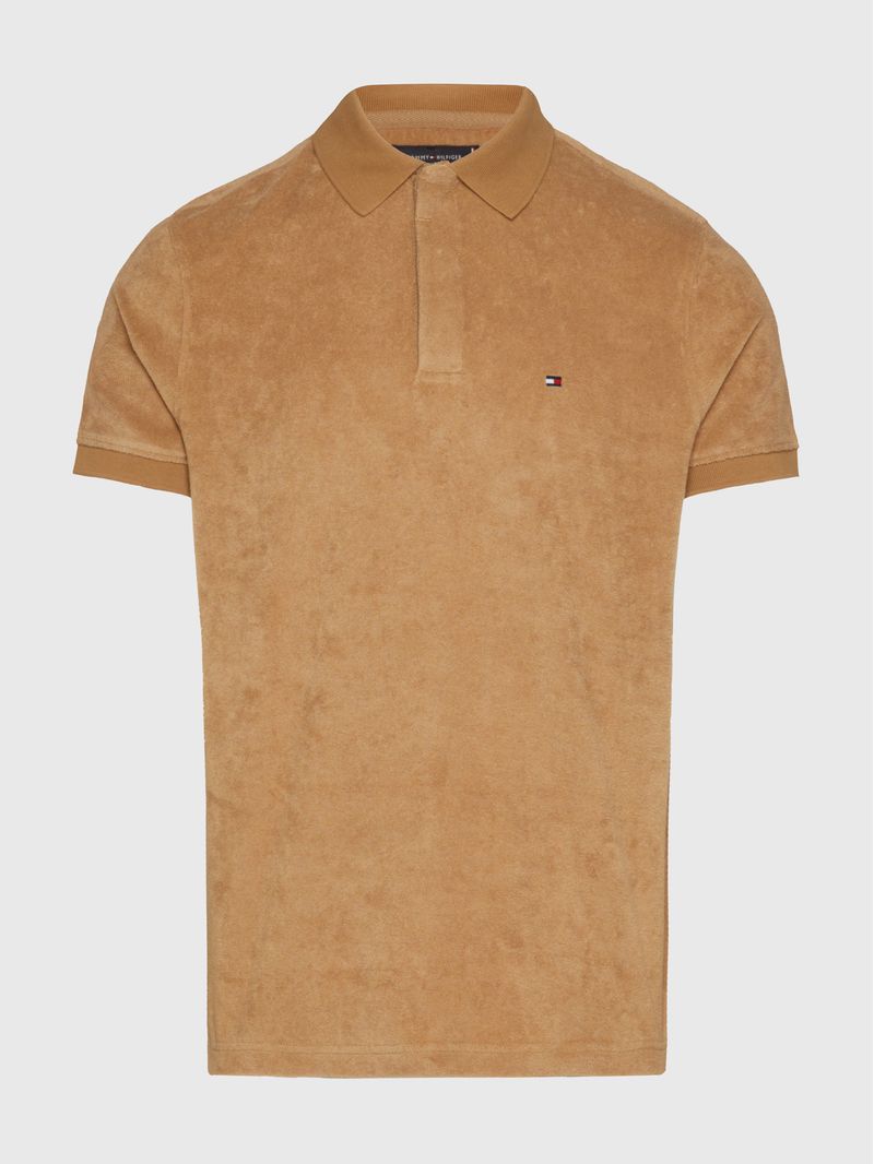 Polo-de-corte-regular-en-tejido-de-rizo