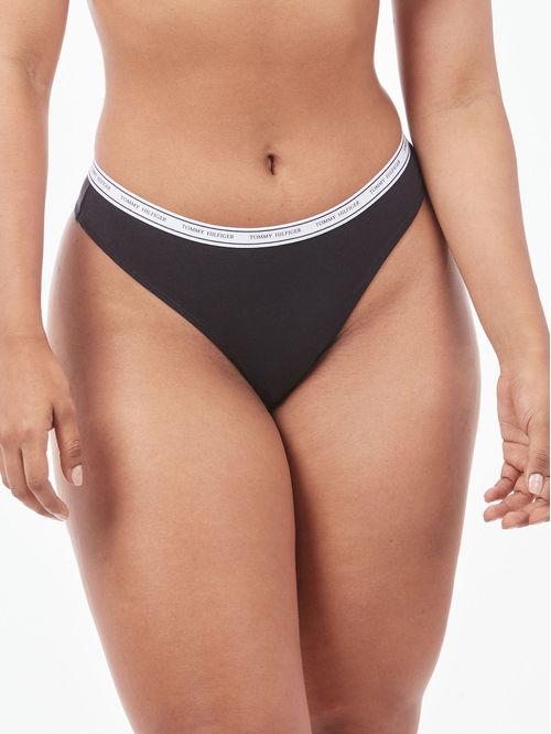 Tanga con logo en la cintura
