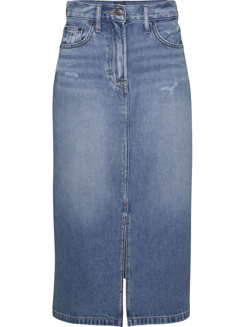 Falda-chaqueta-jeans-con-Abertura-Frontal-