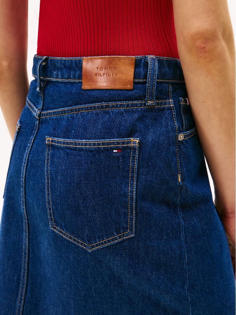 Falda-denim-corta-recta