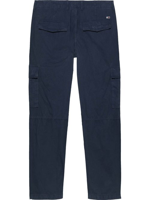 Pantalón tipo carpenter con bolsillos cargo