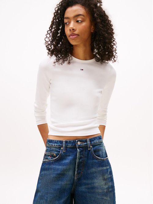 Playera essential de corte slim