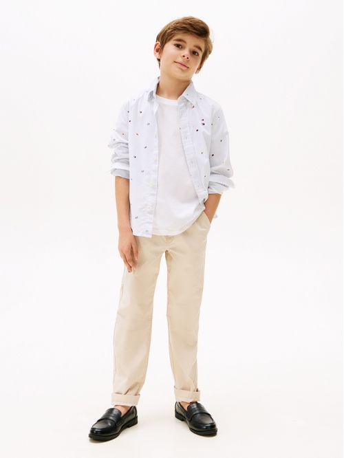 Camisa all over flag de manga larga