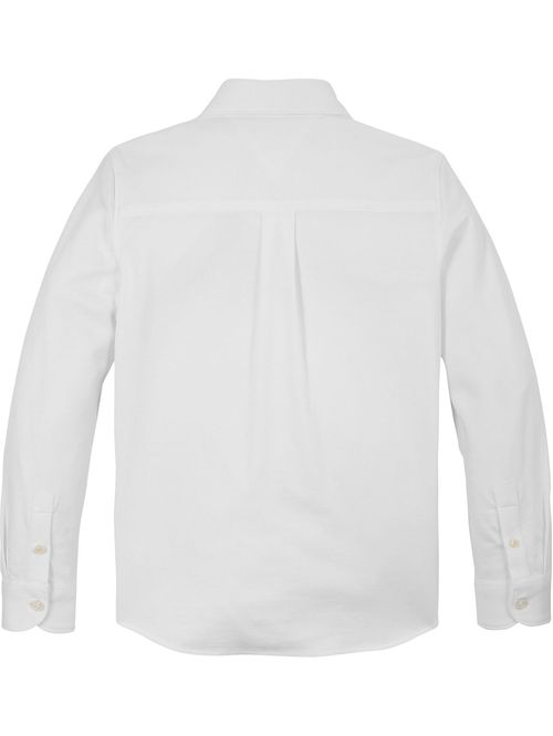 Camisa de corte regular en piqué