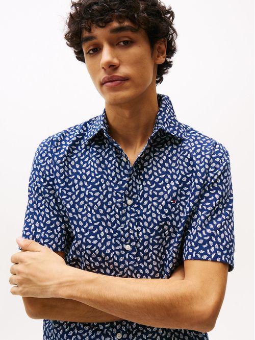 Camisa de manga corta con estampado