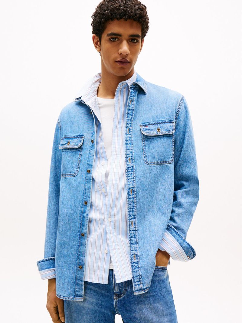 Camisa-denim-de-corte-regular