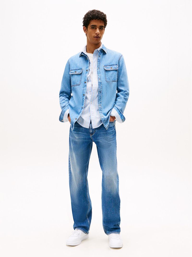 Camisa-denim-de-corte-regular
