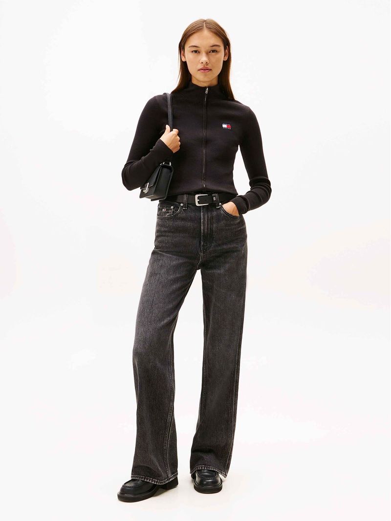 Cardigan-slim-con-cuello-perkins-y-parche