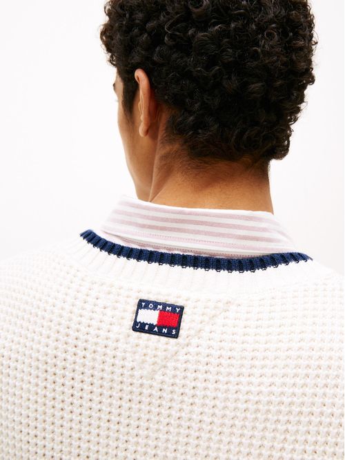 Chaleco Heritage de punto gofrado