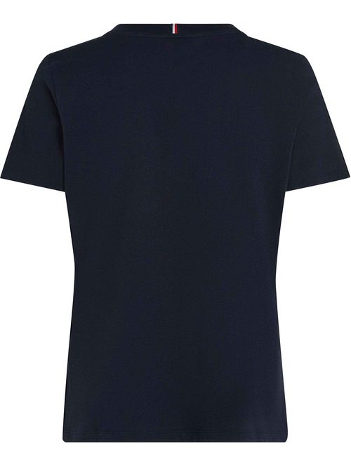 Playera con logo gráfico de corte regular