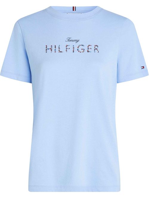 Playera con logo gráfico de corte regular