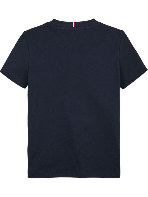 Playera de cuello redondo con logo