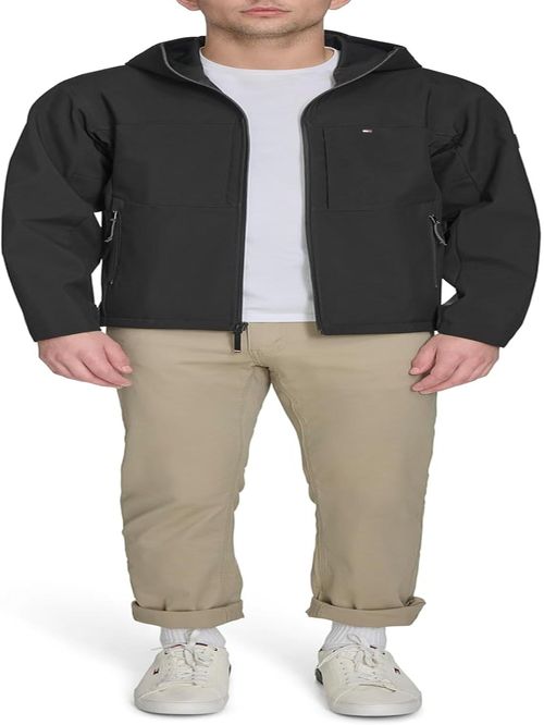 Chumpa impermeable con capucha