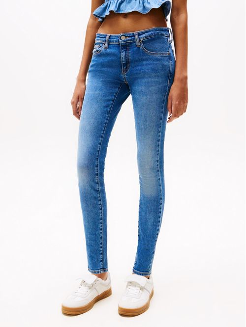 Jeans Sophie de talle bajo y corte skinny