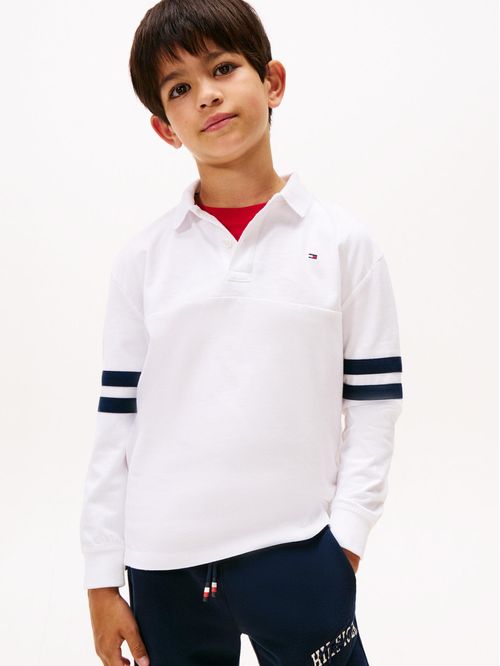 Polo de manga larga de corte regular