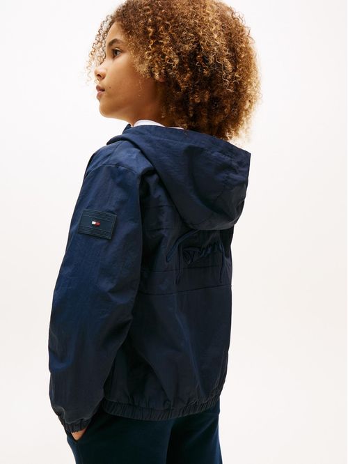 Rompevientos con logo