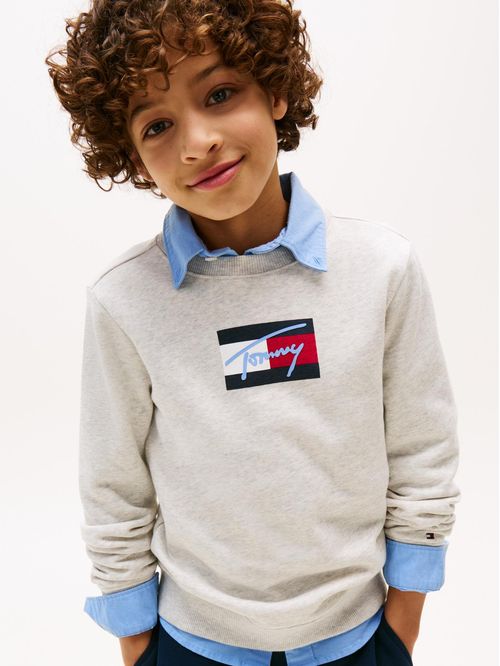 Sudadero con logo Signature