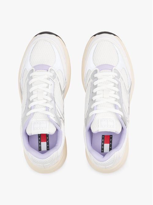 Zapato tenis Archive Runner de texturas mixtas