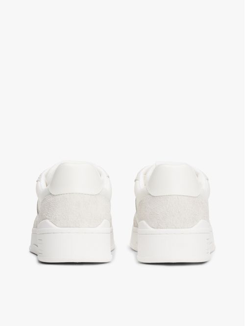 Zapato tenis de mezcla de ante y suela cupsole