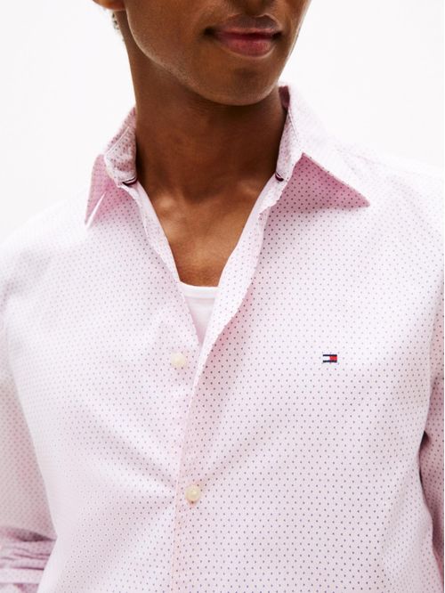 Camisa poplin mini de manga larga