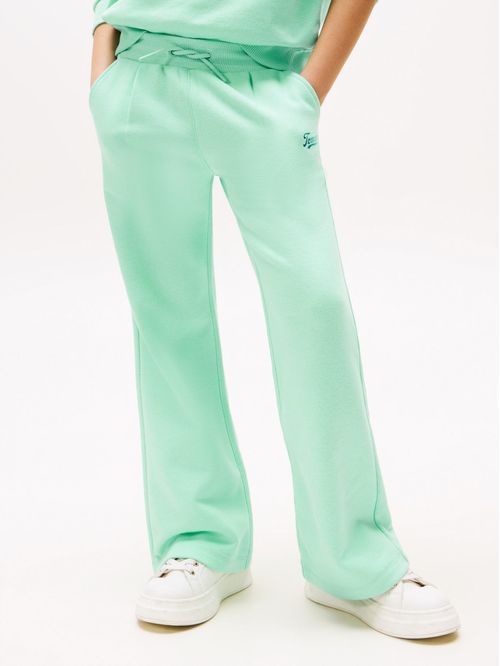 Pantalón jogger con cordón y logo