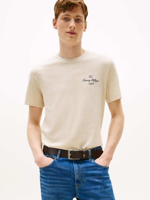 Playera con logo NYC y logo delineado