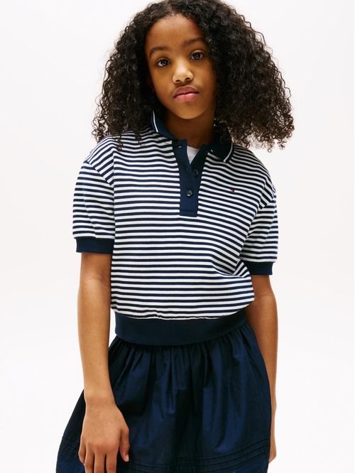 Polo con diseño de rayas