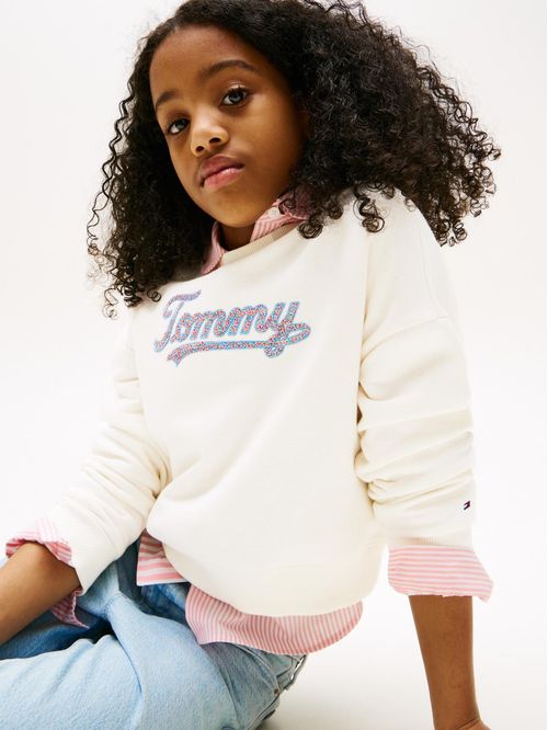 Sudadero con logo script