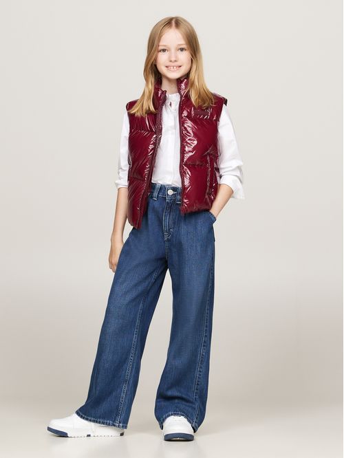 Chaleco acolchado con detalles distintivos