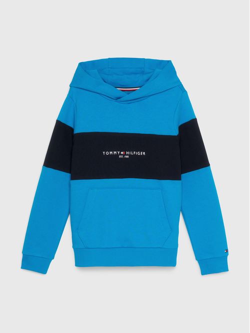 Sudadero Essential color block con logo