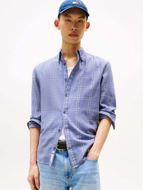 Camisa de corte regular con cuadros