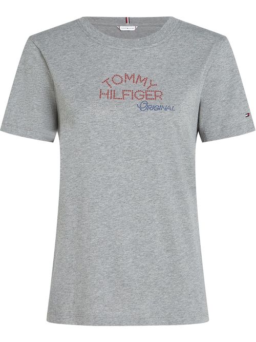 Playera con logo gráfico de corte regular