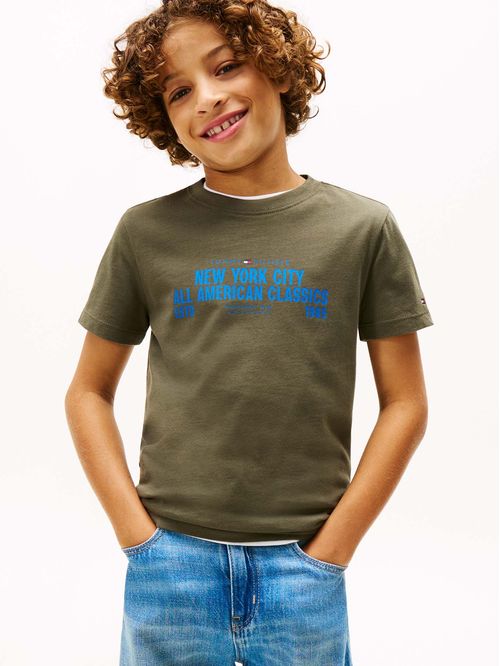 Playera con logo gráfico NYC