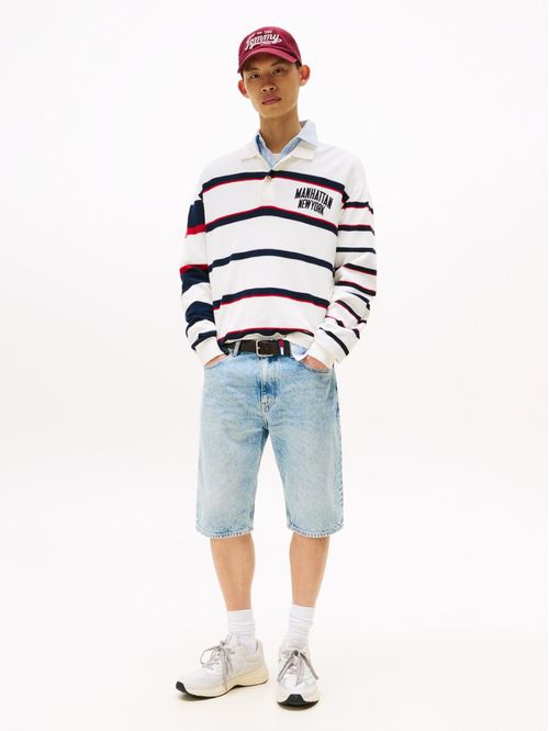 Short denim Ryan de corte slim