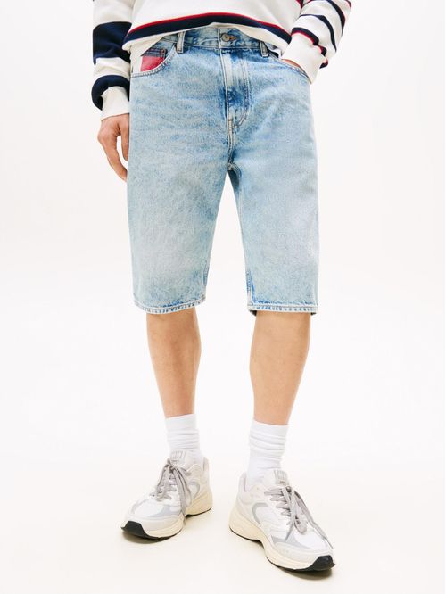 Short denim Ryan de corte slim