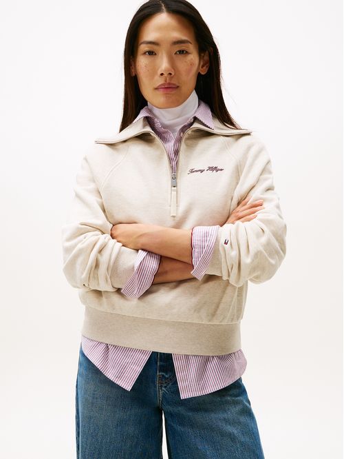 Sudadero de punto interlock