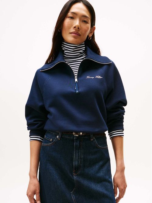 Sudadero de punto interlock