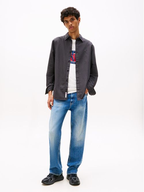 Camisa Oxford de corte regular