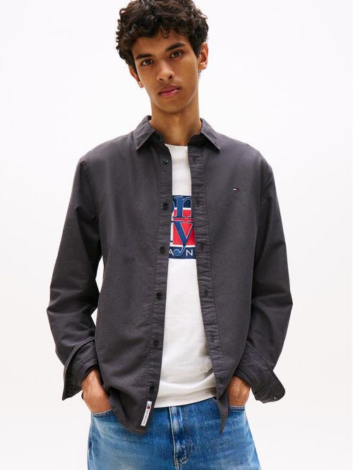 Camisa Oxford de corte regular