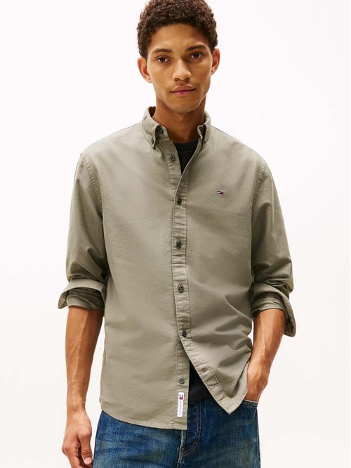 Camisa Oxford de corte regular