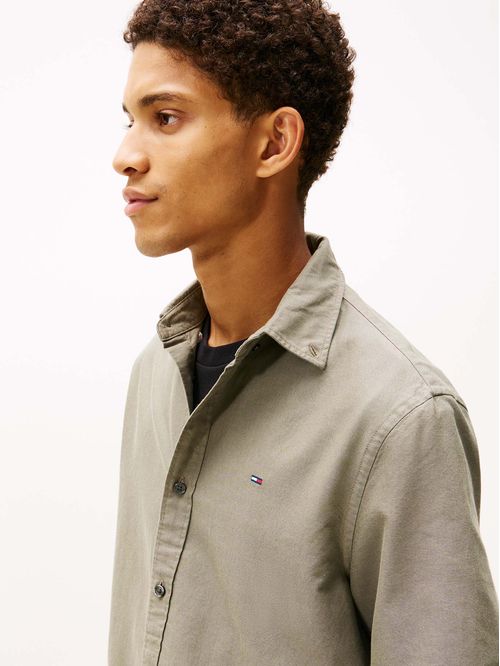 Camisa Oxford de corte regular