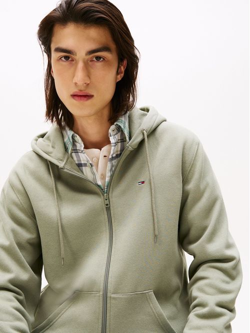 Sudadero con capucha y cierre con zipper