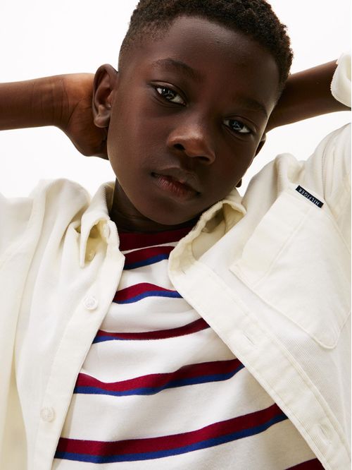 Camisa de pana de corte regular